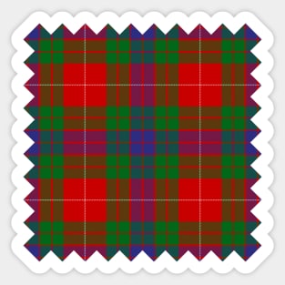 Clan Fraser Tartan Sticker